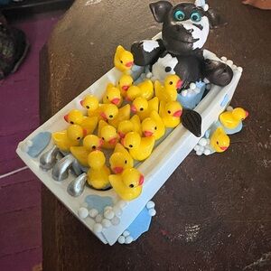 Happy cow with Rubber ducky